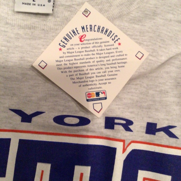 New , Mets,large , short sleeve T. Genuine Merchanise - Picture 2 of 6